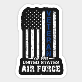 Veteran of the United States US Air Force t-shirt Sticker